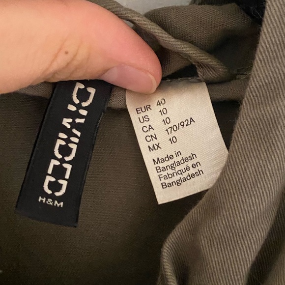 Divided Olive Utility Jacket - Picture 6 of 10
